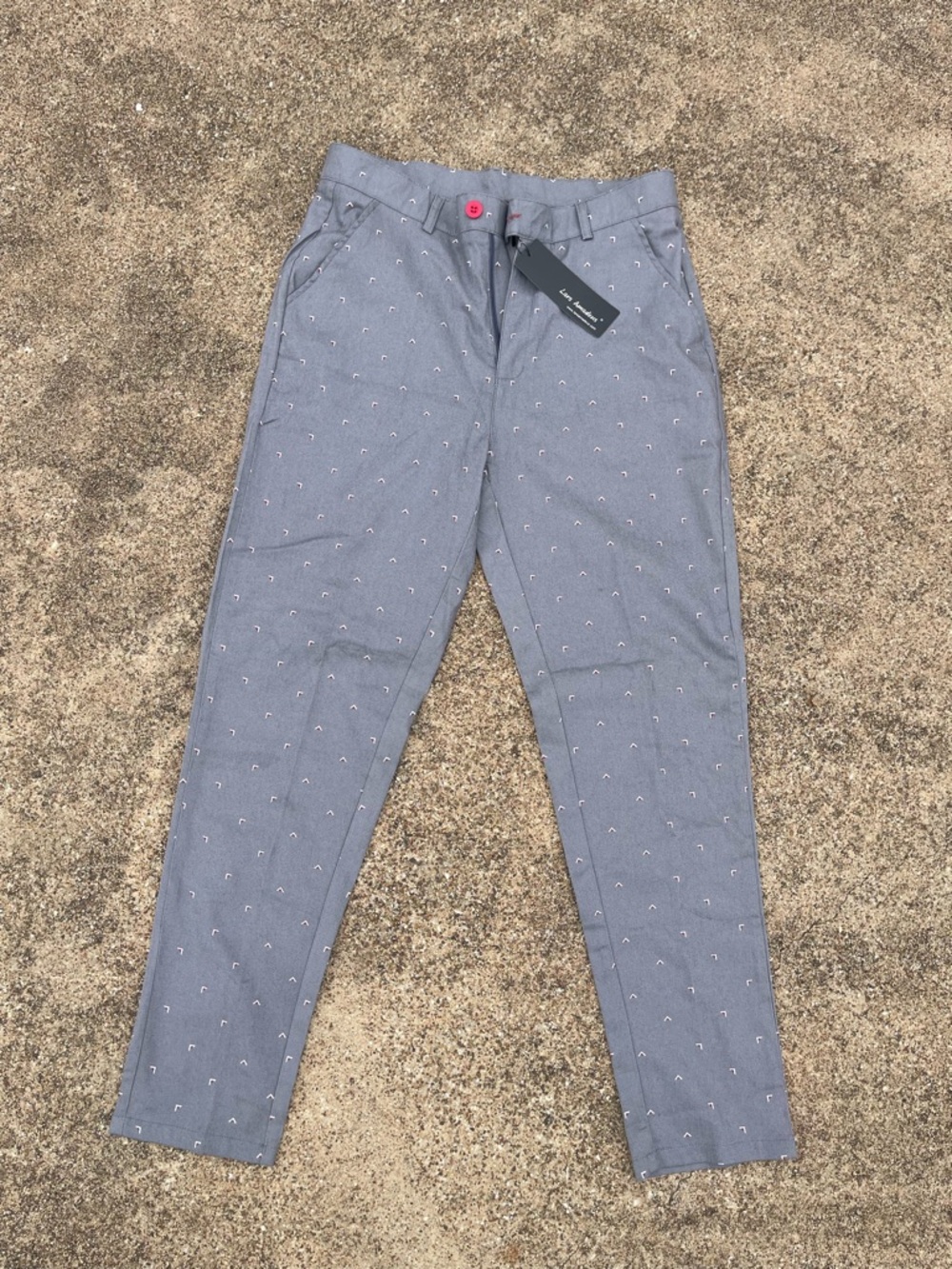 Lars Amadeus Men’s Slim Fit Pants